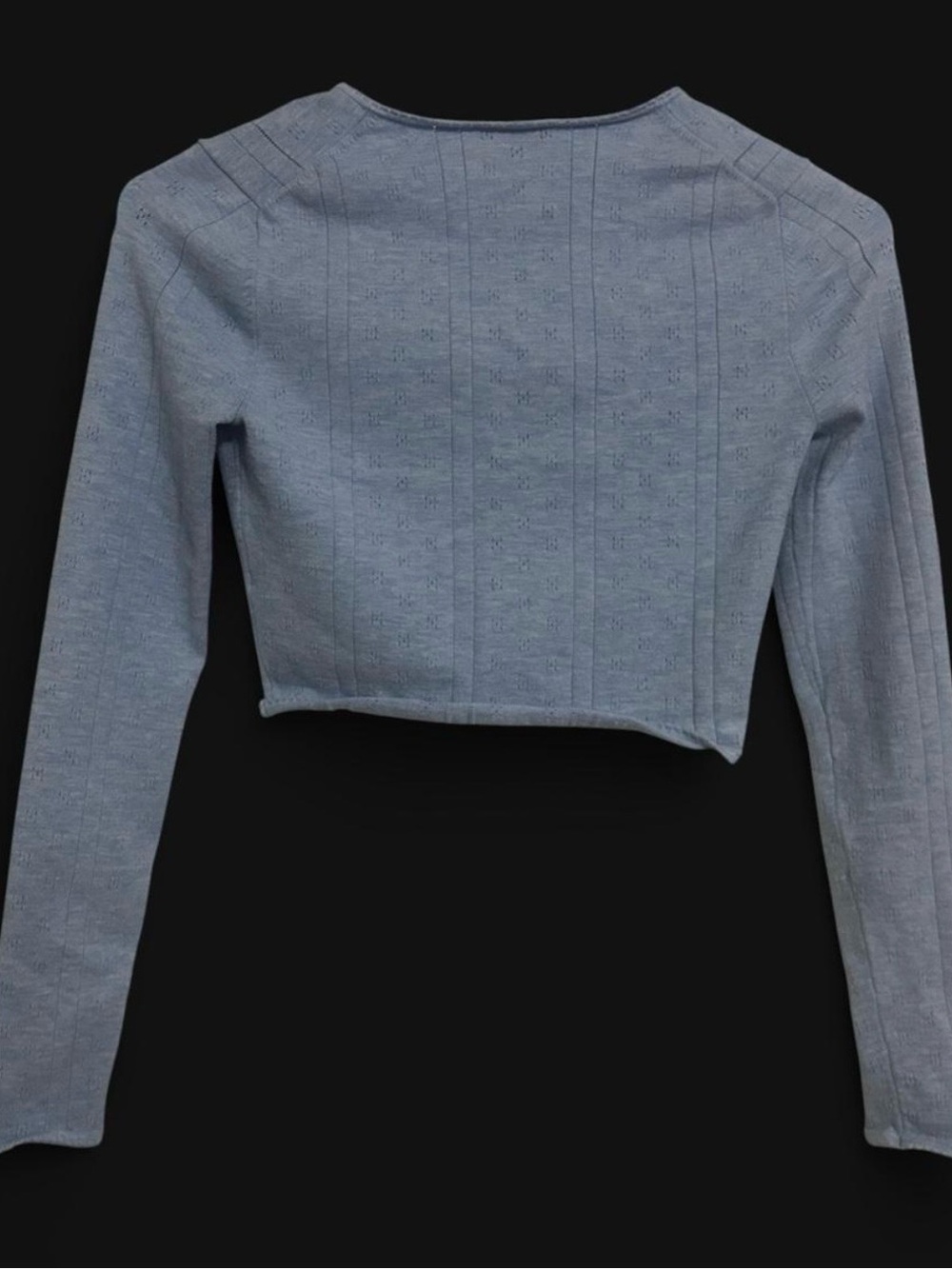 Sunday Best Izzy Light Blue Cropped Cardigan - Women - Picture 6 of 6